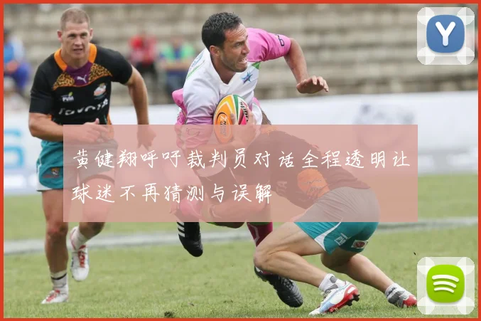黄健翔呼吁裁判员对话全程透明让球迷不再猜测与误解