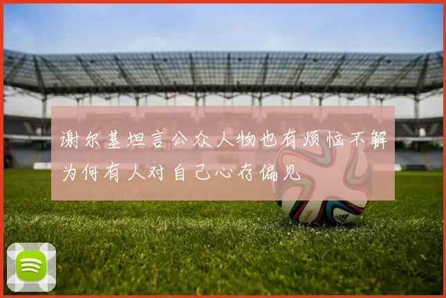 谢尔基坦言公众人物也有烦恼不解为何有人对自己心存偏见